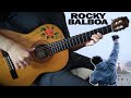 『Rocky Balboa』(medley themes songs) meet flamenco gipsy guitar【fingerstyle movie tab ost cover】