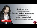 Como me haces falta - Marco Antonio Solís (Letra/Lyrics)