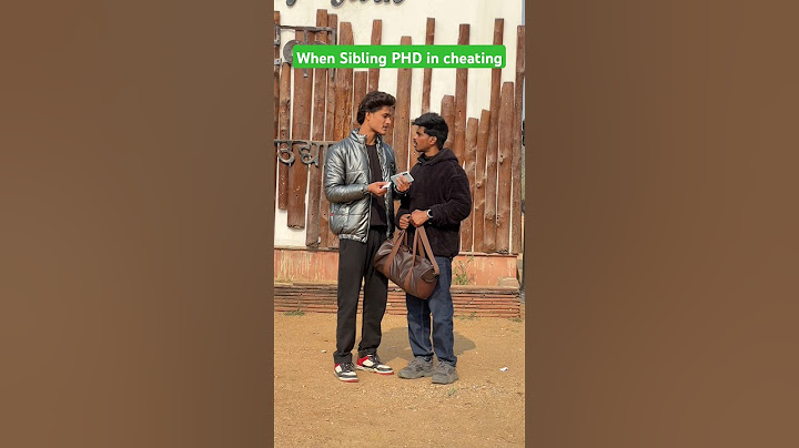 When Sibling PHD in cheating | #shorts