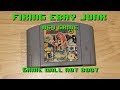 Fixing eBay Junk - N64 Game - Game won't boot up - Trace Repair