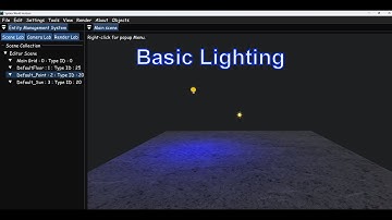 Spidex 3d Editor [12] Basic Lighting, Learning C++ & OpenGL