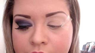 MAC Blue,Purple & Pink Look!