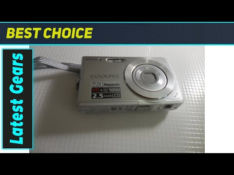 Nikon COOLPIX S200 シルバー CCD搭載 動作確認済 Nikon CoolPix S200