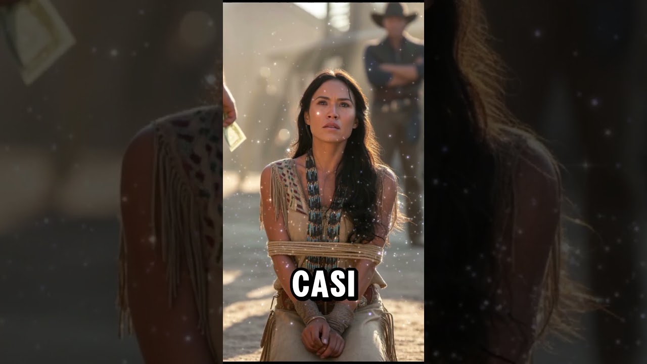 La esclava apache dijo:No desperdicies tu dinero en mí, hasta que él me pague y se case conmigo