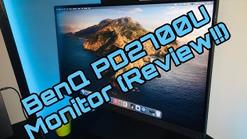 BenQ PD2700U Monitor review.