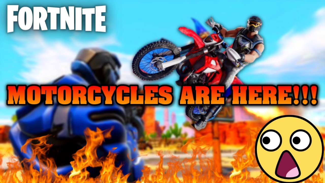 🔥Motorcycles 🏍 In Fortnite??? (🚨NEW UPDATE!!!) YouTube