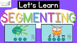 Let's Learn SEGMENTING WORDS {Phonemic Awareness} screenshot 4