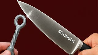 Aiguisez votre couteau comme un rasoir en 1 minute ! Cet outil est magique !