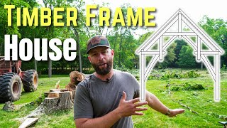 Finally Building Our Home // Timber Frame Classes!