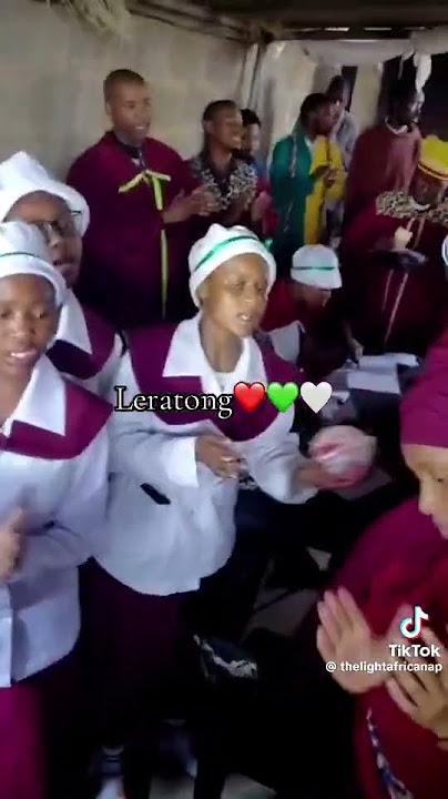 The Light African Apostolic church- Bhala Mabhalane inspired by Khathisma