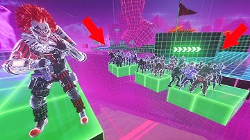 ALL 24 WERE TRYING TO TRICK ME INTO FALLING OFF THE MAP!!!