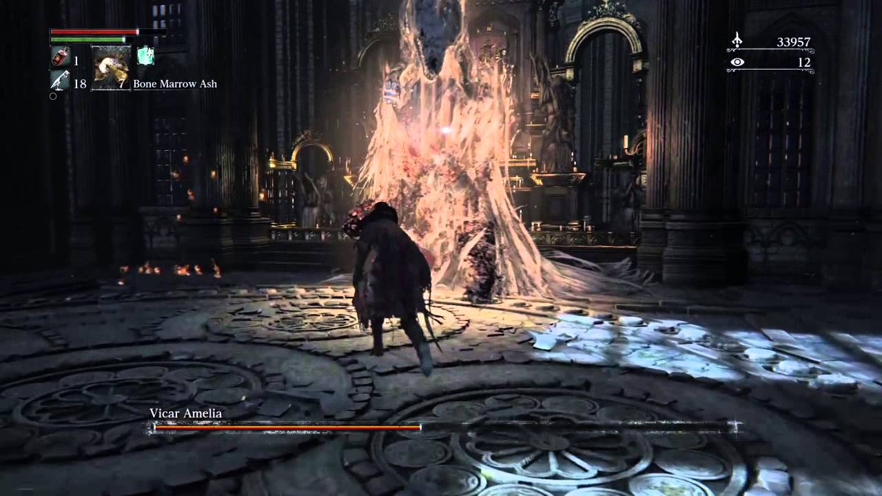 Bloodborne: Vicar Amelia Visceral Attack Clipping