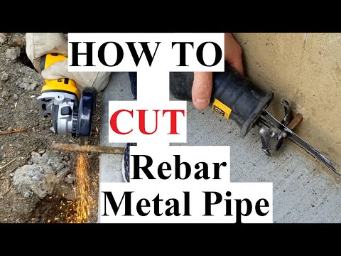 Wie schneidet Rebar, Metallstab oder Metallrohr