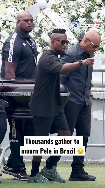 Pelé’s two day funeral is taking place at Santos’ Estadio Urbano Caldeira 🇧🇷