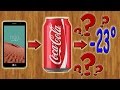 Что будет, если заморозить телефон в Coca-Cola???