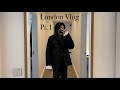 LONDON VLOG PT1: FRIENDS & CHRISTMAS SALES