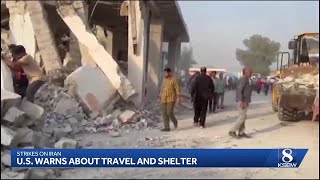 State Department urges Americans worldwide to exercise increased caution after Iran strikes