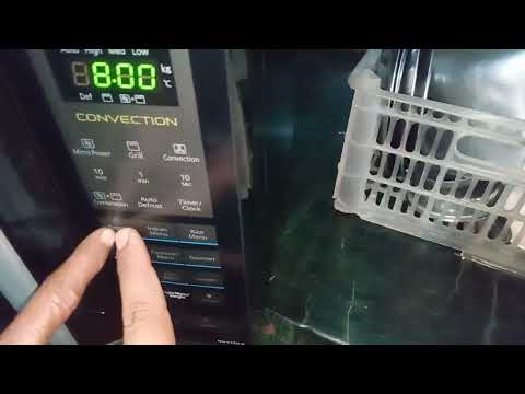 microwave oven demo Panasonic