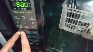microwave oven demo Panasonic