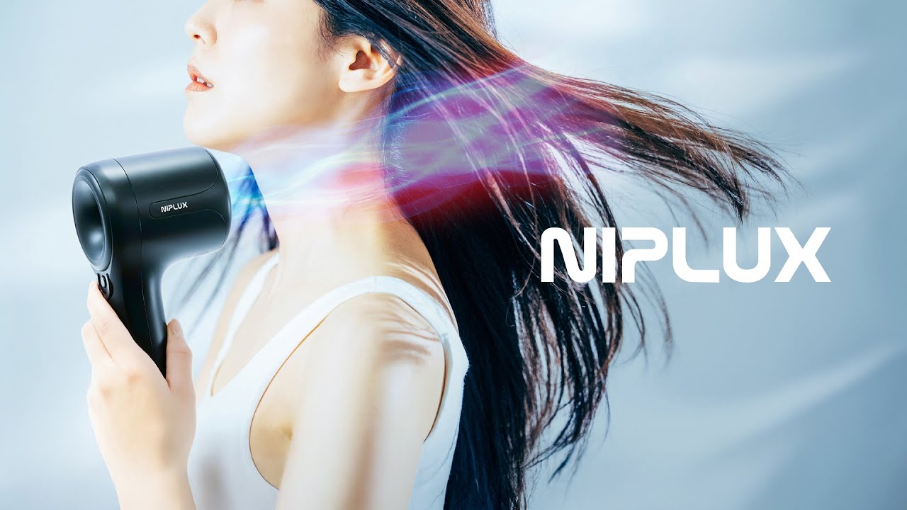 NIPLUX Hair Dryer WebCM「ケアもドライも叶える、ヘアドライヤー