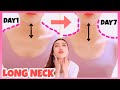 Get Beautiful, Long, Thin Neck with This Exercises & Stretches | Lose Neck Fat & Double Chin