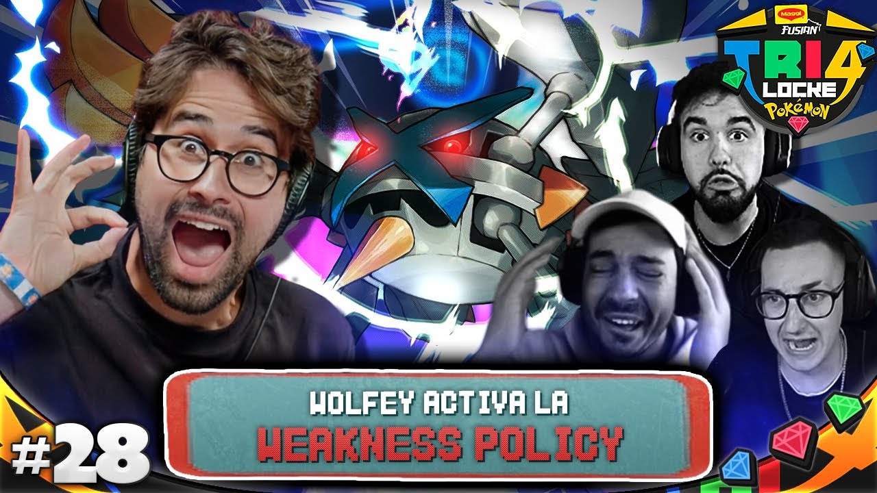 ¡NOS DESTRUYE WOLFEY!💀 - 💎POKÉMON TRILOCKE 4💎#28