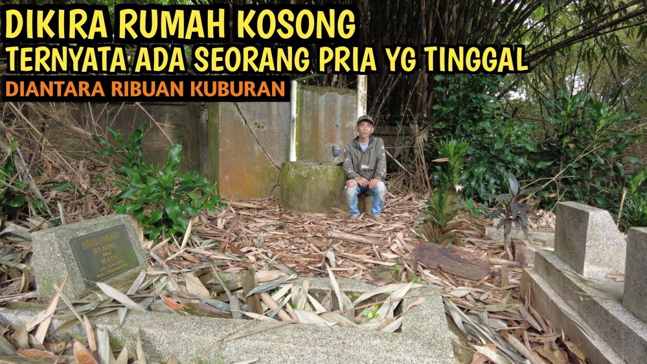 SIAPA SANGKA‼️BERTEMU SEORANG PRIA MISTERIUS YG TINGGAL DIANTARA RIBUAN KUBURAN