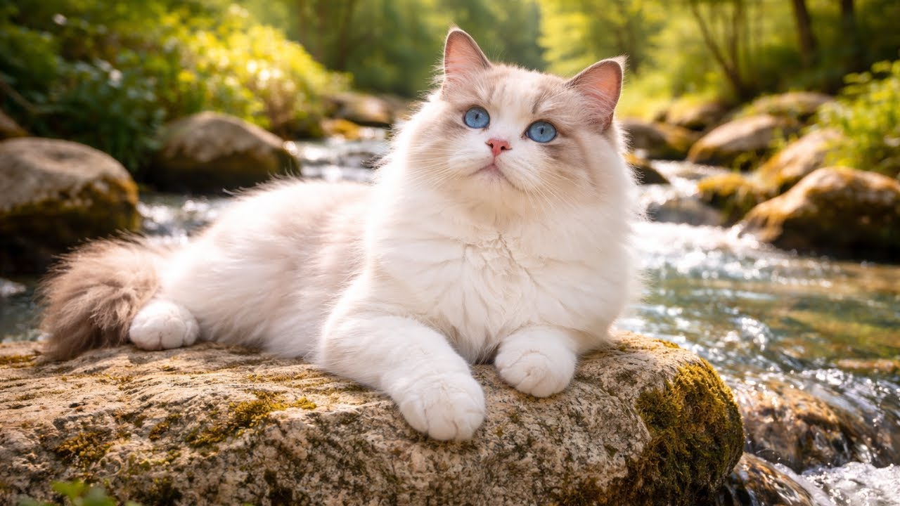 1 Hours Of Soft Ambient Music for Cats 😻 Sleep Music & Stress Relief 🌌 Cat TV