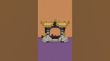 Medieval Nether Portal in Minecraft