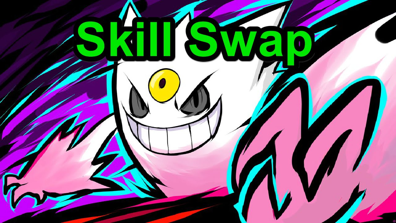 ポケモンoras ダブルレート 410 スキルスワップ メガゲンガー入り雨滅びパーティ Skill Swap Mega Gengar Youtube