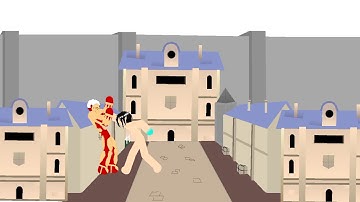 eren vs armored jaw gilliard titan stick nodes animation attack on titan