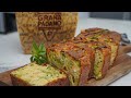 Cake apéritif facile et moelleux au Grana Padano et petits légumes verts
