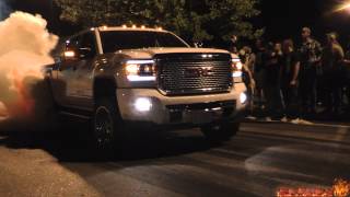 Street Car Takeover - St. Louis  Crazy Cars, Crazy burnouts, Cops! - Day 1