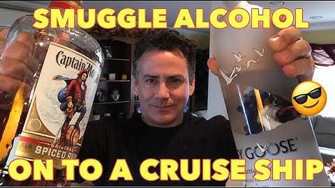 BEST EASY WAY TO SMUGGLE ALCOHOL ON A CRUISE SHIP: Sneak in Alcohol and Save Money!