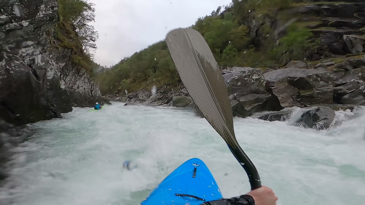 Marinecanyon first day in Voss part 2 - Kayaking in Norway