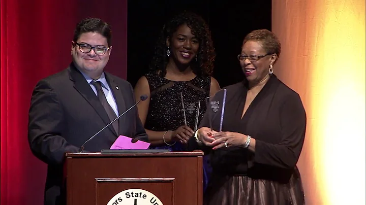 Dr. Phyllis West Accepts the Change Agent Award | ...