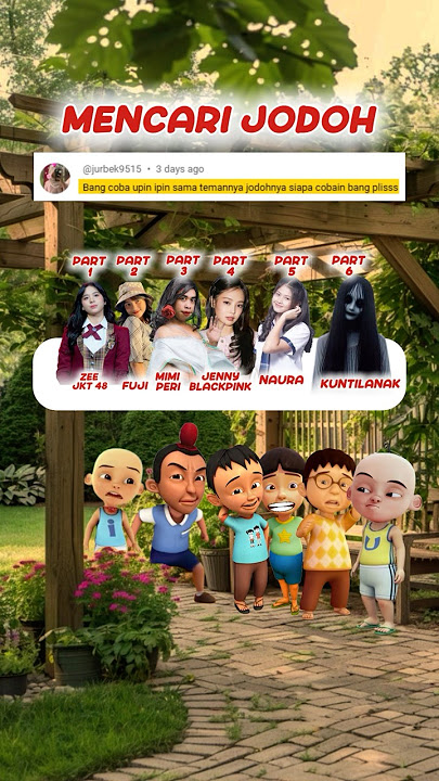 Upin Ipin & Kawan-Kawan CAri Jodoh! | MRI #shorts