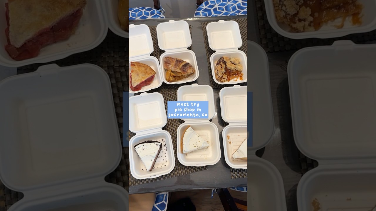 Must try pie shop in Sacramento! 🥧