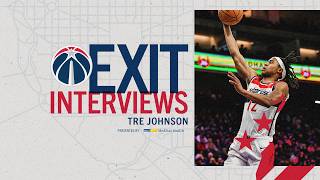 2025-26 Washington Wizards Exit Interviews Tre Johnson