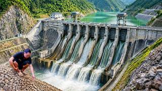Incredible DIY Mini Hydroelectric Power Plant with 220V Electricity in Jungle
