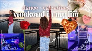 DANCE CONVENTION WEEKEND IN MY LIFE 💌✨ | Surprises, Galentine’s & NUVO Baltimore