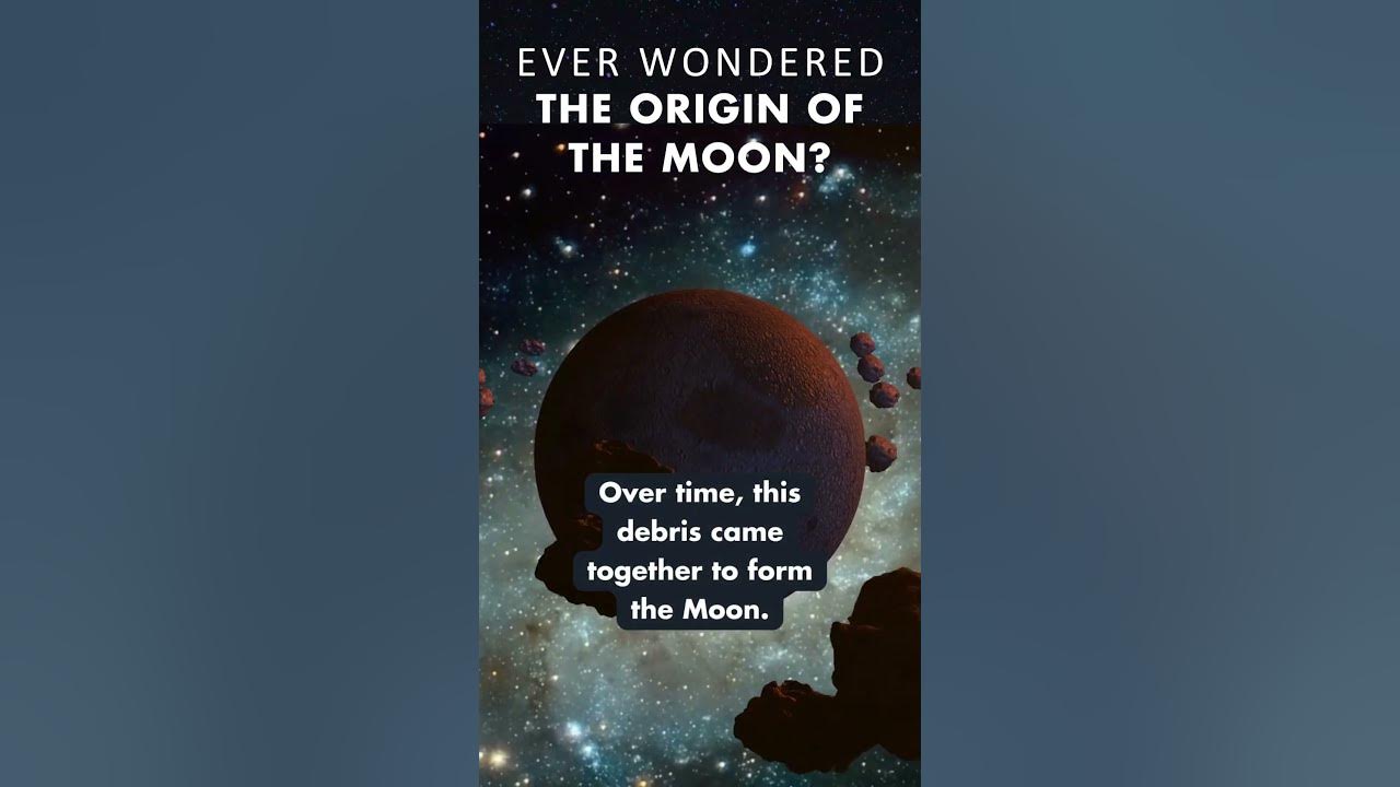 The mystery of the moon how did the moon form youtube