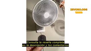 Reseña Del Lemoistar Ventilador Oscilante Montado En La Pared De 8 Pulgadas Con Control Remoto, Temp