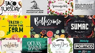 50 Fresh Fonts for 2017 screenshot 5