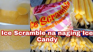 Ice Scramble na naging Ice Candy |Ice candy Mango Flavor