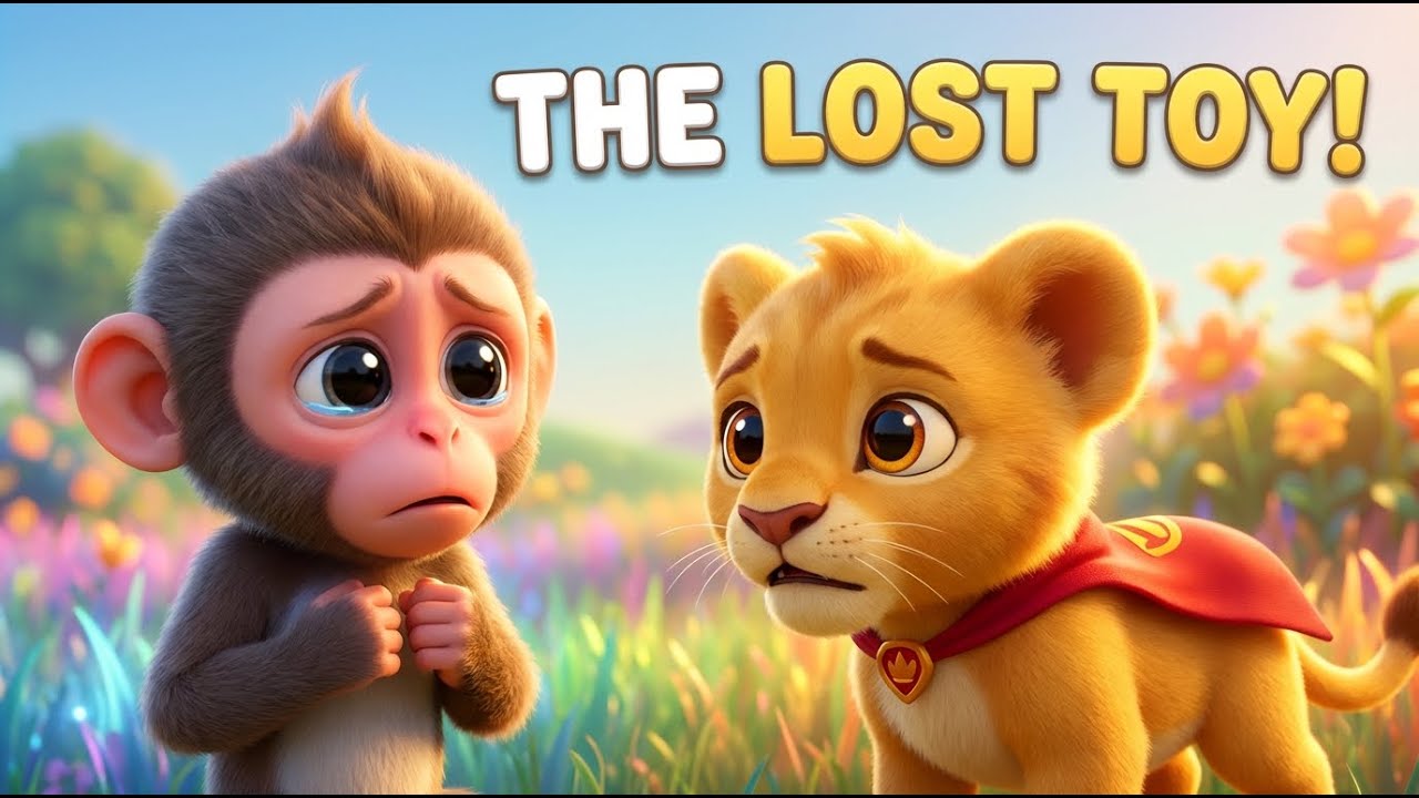 Leo the Lion Cub 🦁 | The Lost Toy Adventure | Kids Story - YouTube