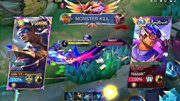 BRUNO VS TOP GLOBAL BRODY 💀 WHO WILL WIN?? MLBB | BRUNO GAMEPLAY ⚡
