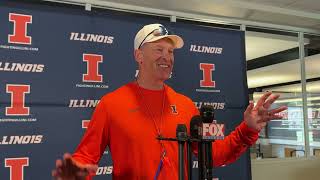 Training camp update Illini DC Bobby Hauck