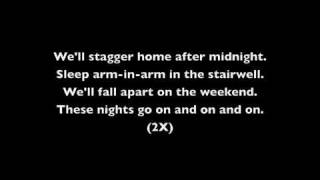 Blink 182 - After Midnight (With Lyrics) chords