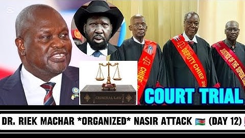 NEW EVIDENCE LINKS DR. RIEK MACHAR TO MOBILIZING THE WHITE ARMY MILITIA IN NASIR 🇸🇸‼️